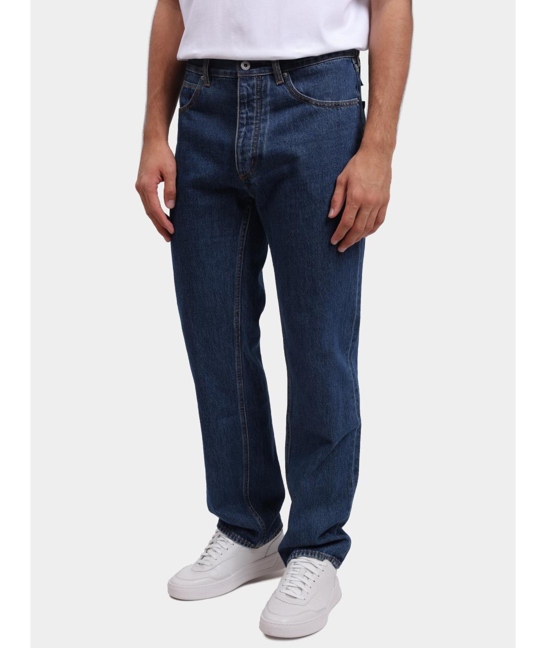 HUGO Синие прямые джинсы, фото 3