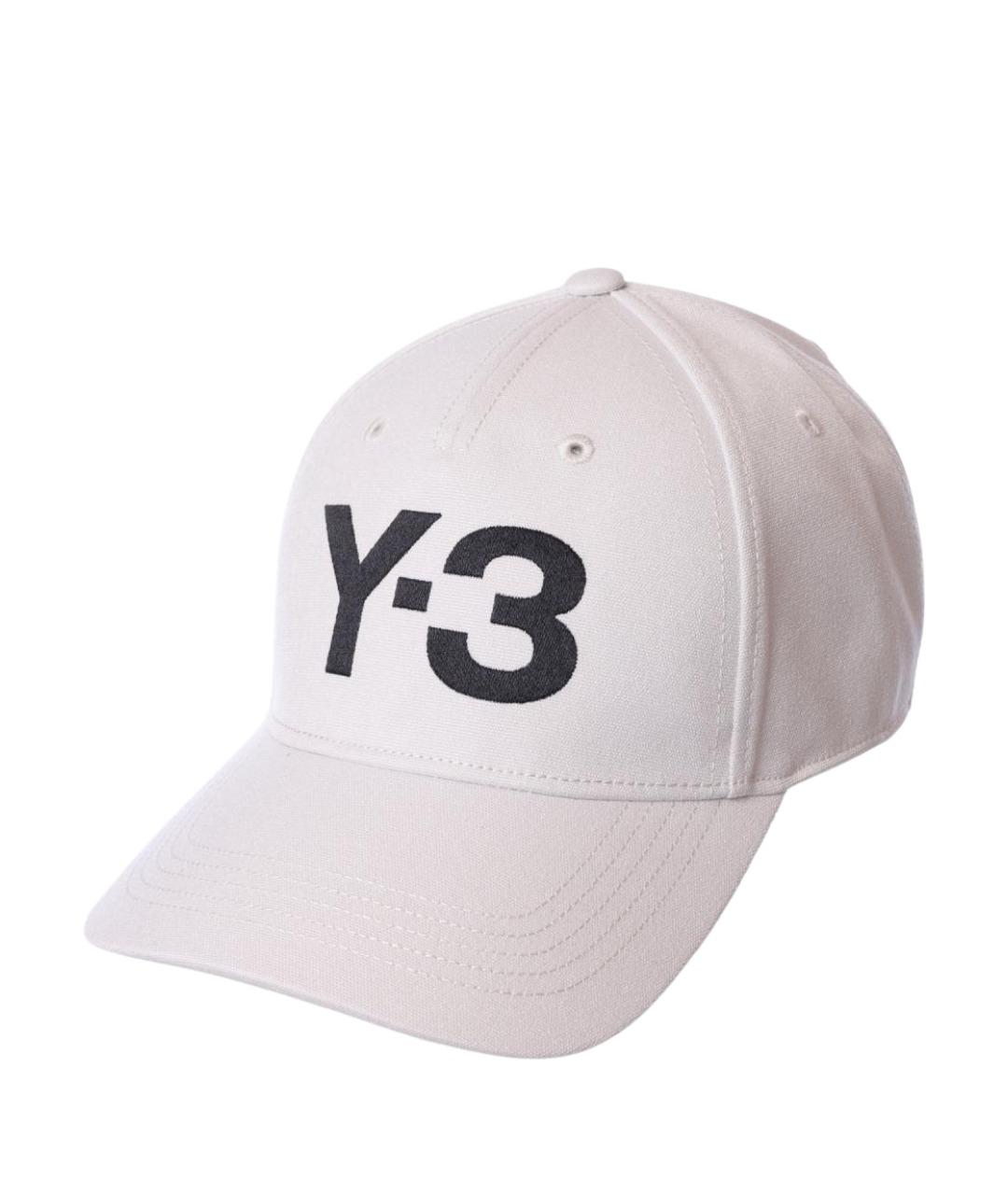 Y-3 Белая хлопковая кепка/бейсболка, фото 1