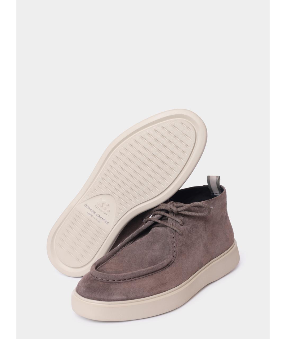 OFFICINE CREATIVE Замшевые низкие ботинки, фото 4