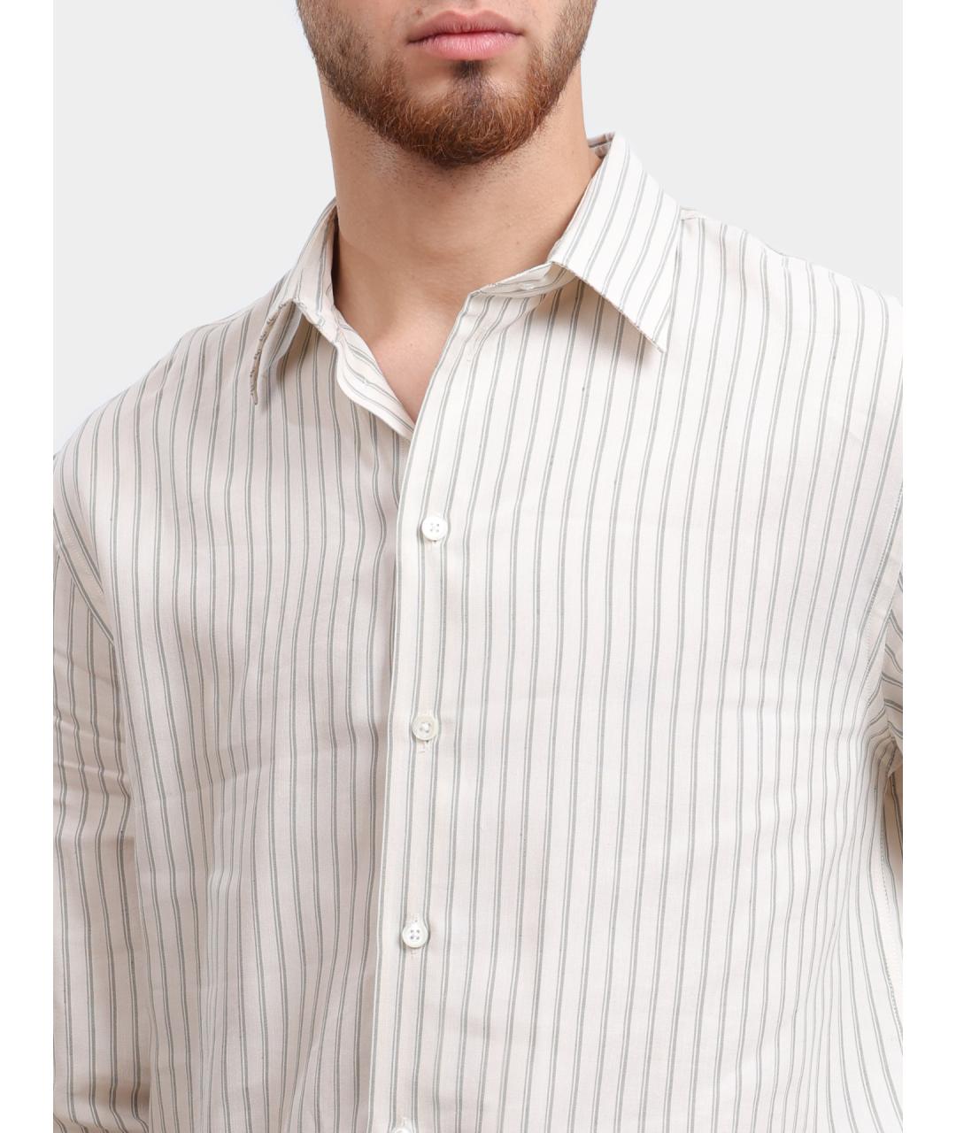 EMPORIO ARMANI Белая кэжуал рубашка, фото 4