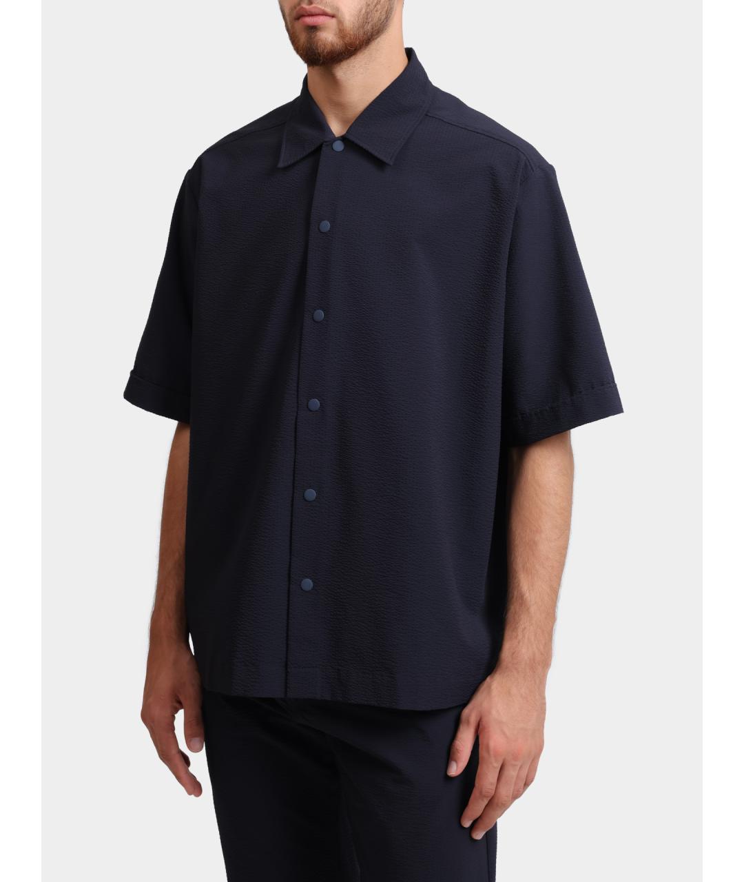 HUGO BOSS Темно-синяя кэжуал рубашка, фото 3