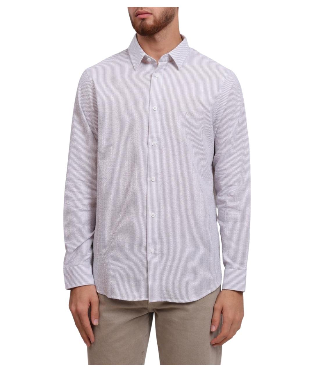 ARMANI EXCHANGE Мульти хлопковая кэжуал рубашка, фото 1