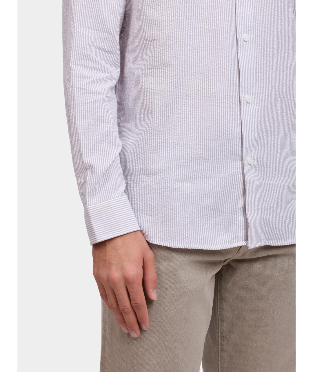 ARMANI EXCHANGE Мульти хлопковая кэжуал рубашка, фото 4