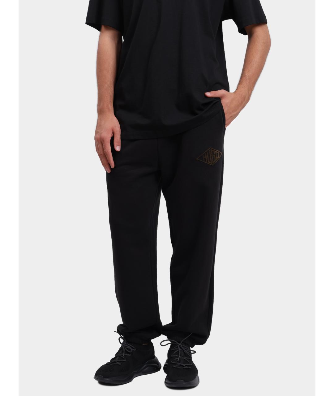 HUGO Черные повседневные брюки, фото 6