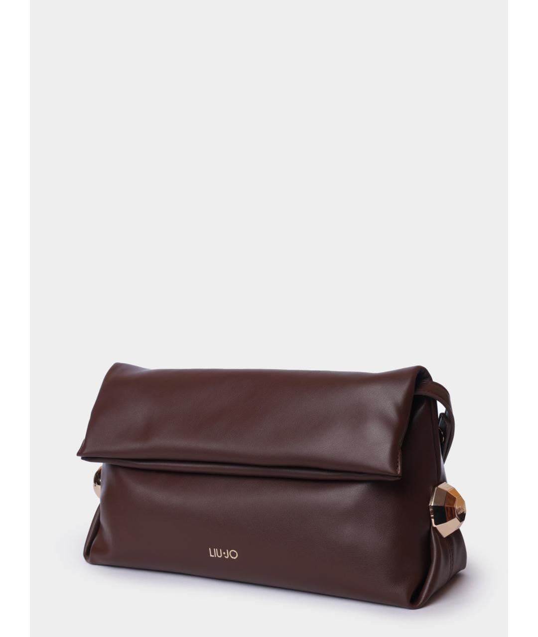 LIU JO Коричневая сумка через плечо, фото 3