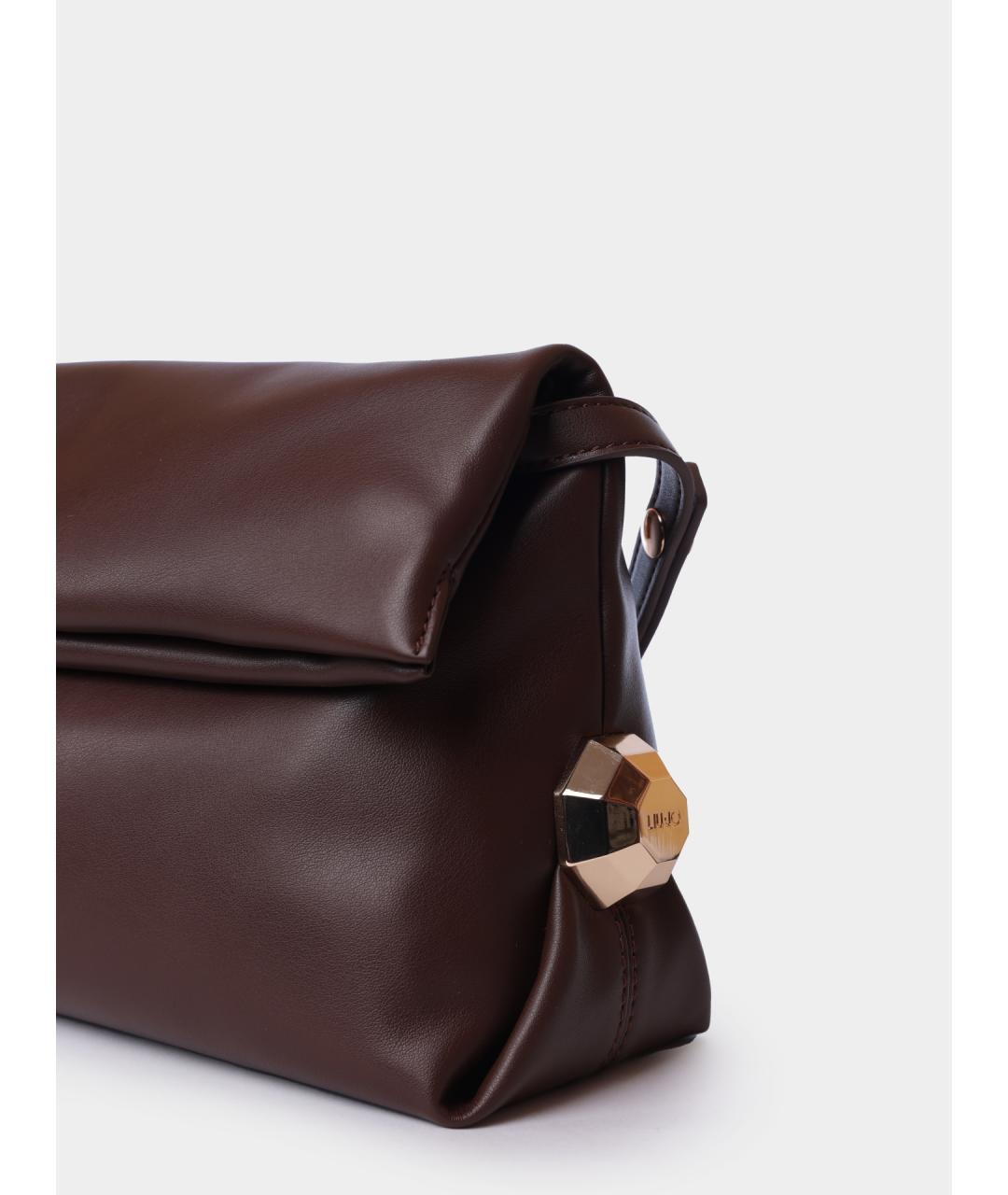 LIU JO Коричневая сумка через плечо, фото 4