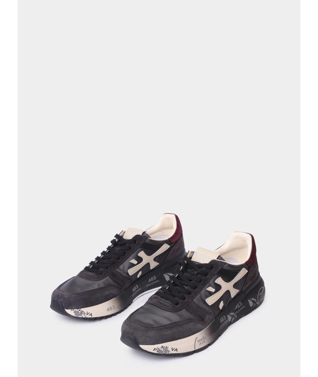 PREMIATA Замшевые низкие кроссовки / кеды, фото 2