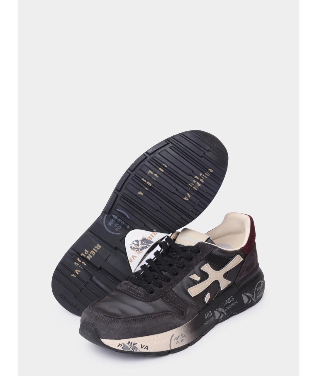 PREMIATA Замшевые низкие кроссовки / кеды, фото 4