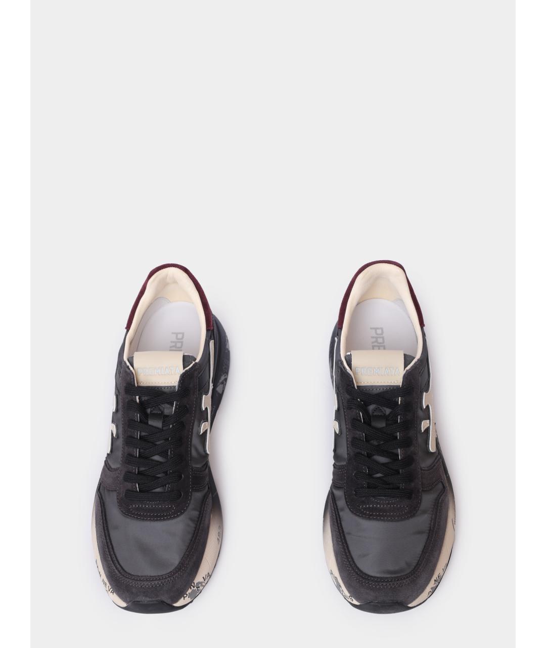 PREMIATA Замшевые низкие кроссовки / кеды, фото 3