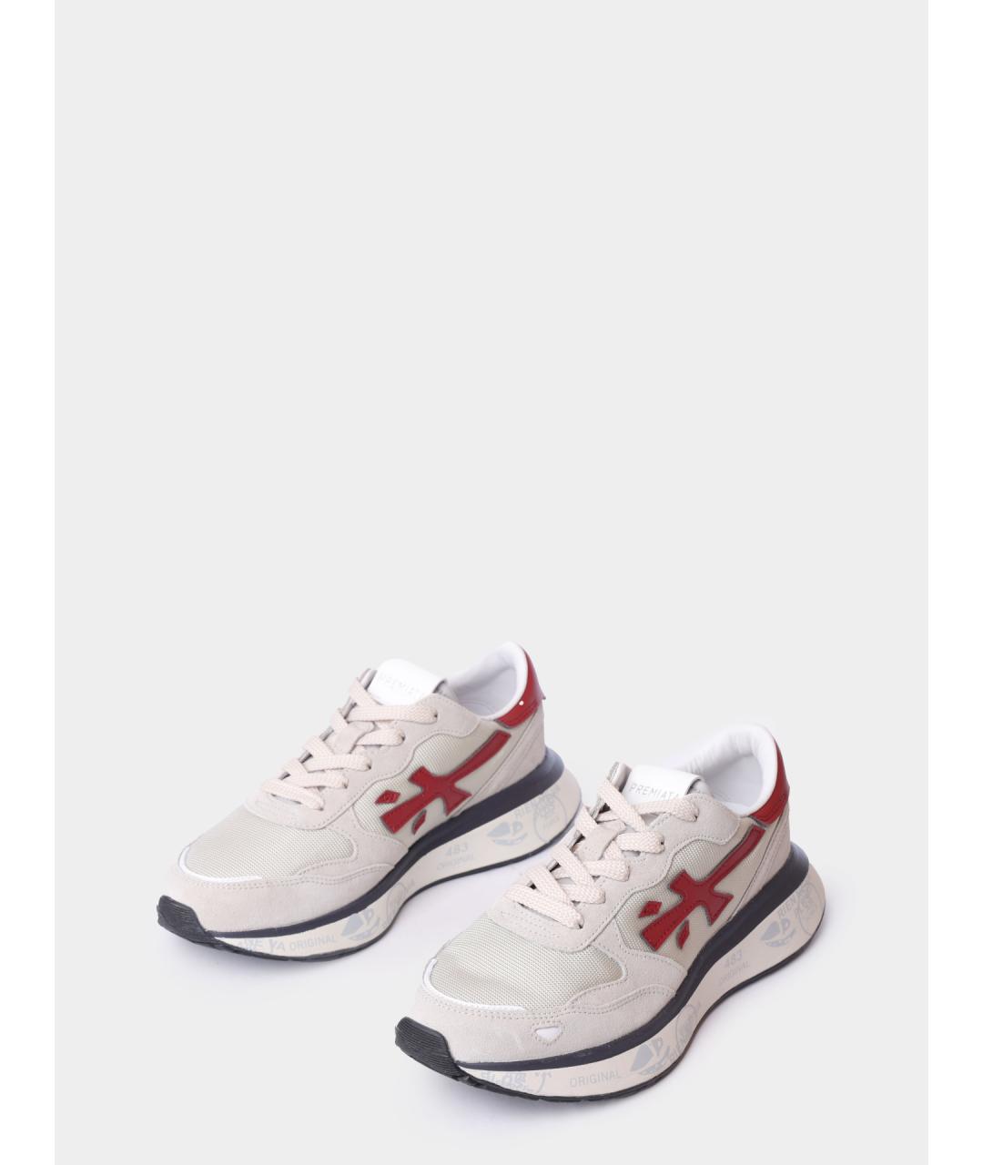 PREMIATA Серые кроссовки, фото 2