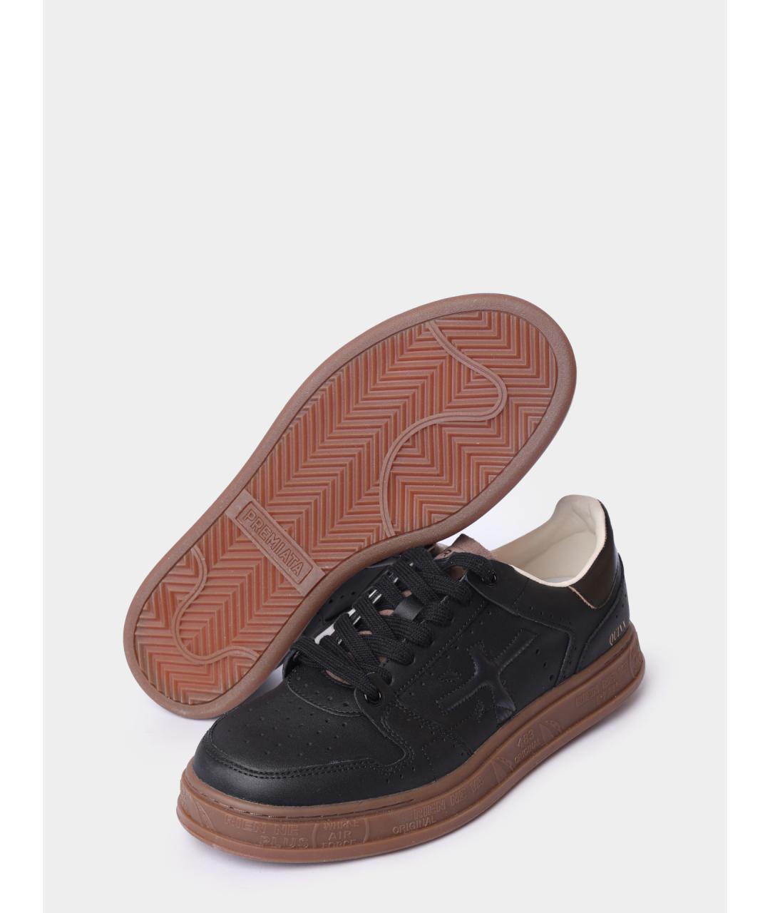 PREMIATA Кожаные низкие кроссовки / кеды, фото 4