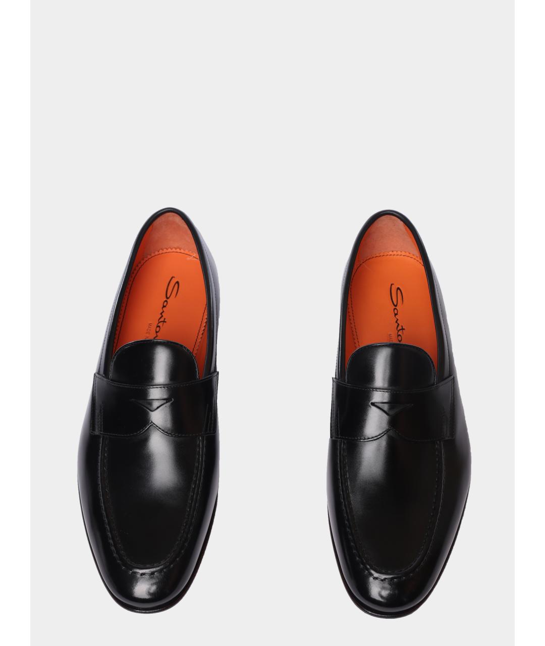 SANTONI Кожаные лоферы, фото 3