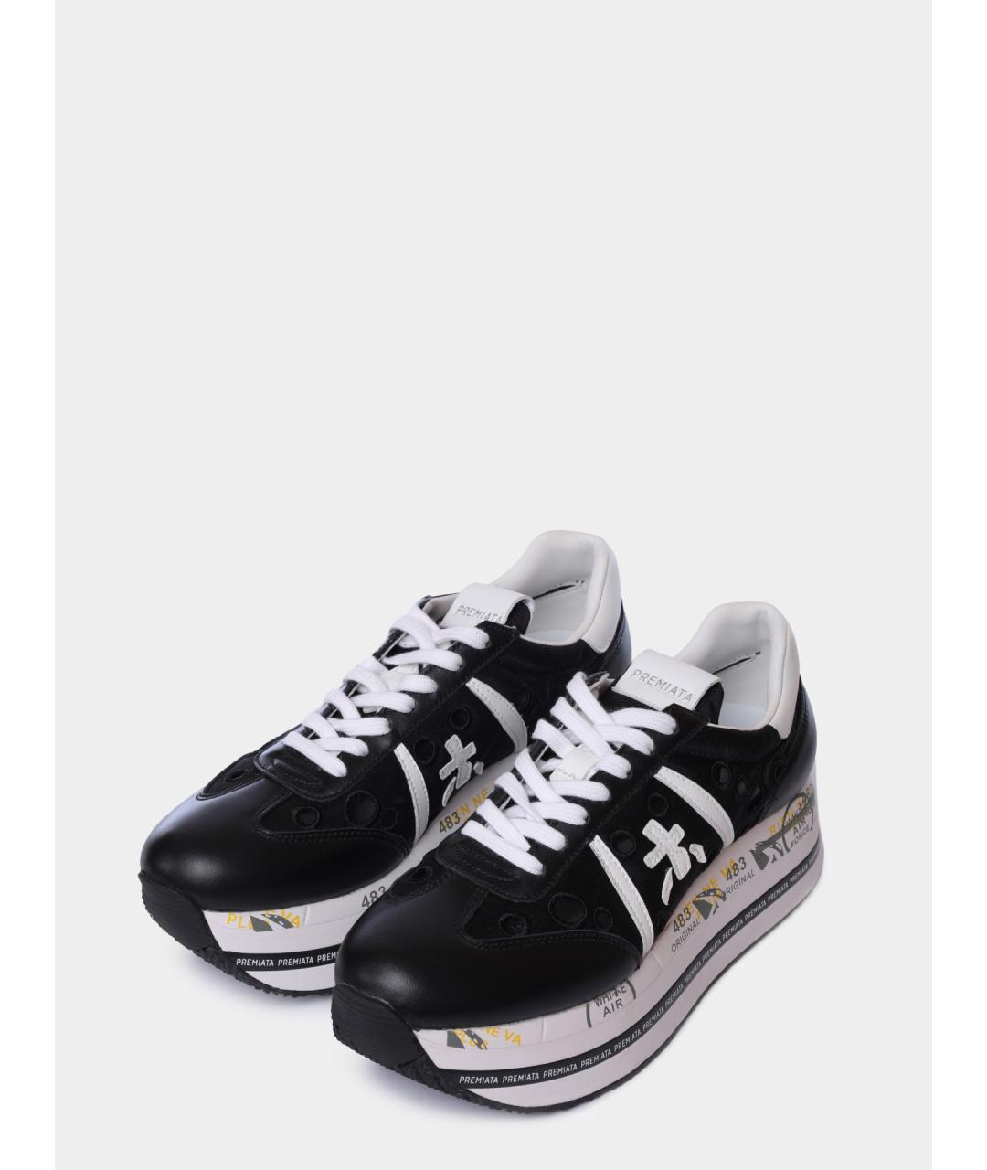 PREMIATA Черные кроссовки, фото 2