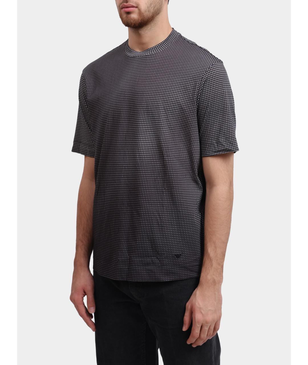 EMPORIO ARMANI Хлопковая футболка, фото 3