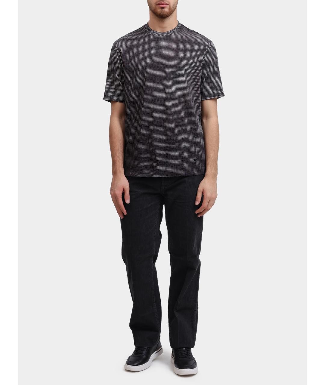 EMPORIO ARMANI Хлопковая футболка, фото 2