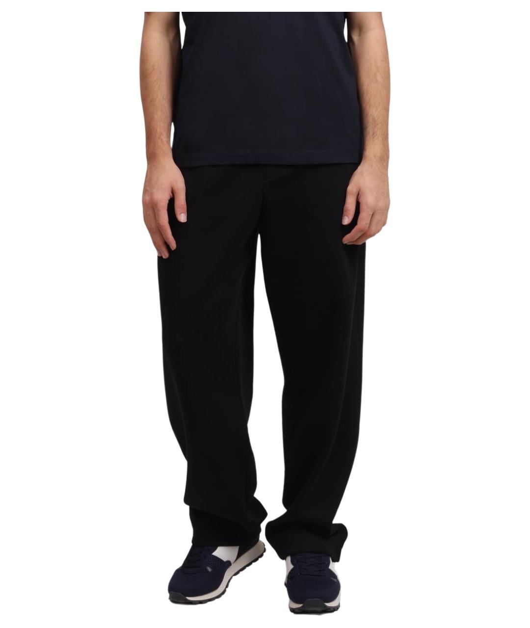 ARMANI EXCHANGE Черные повседневные брюки, фото 6