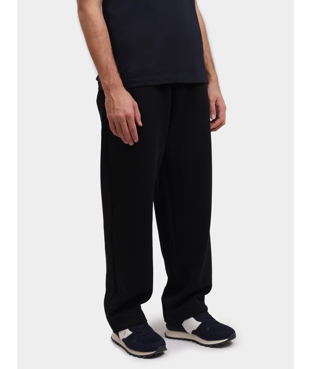 ARMANI EXCHANGE Черные повседневные брюки, фото 3
