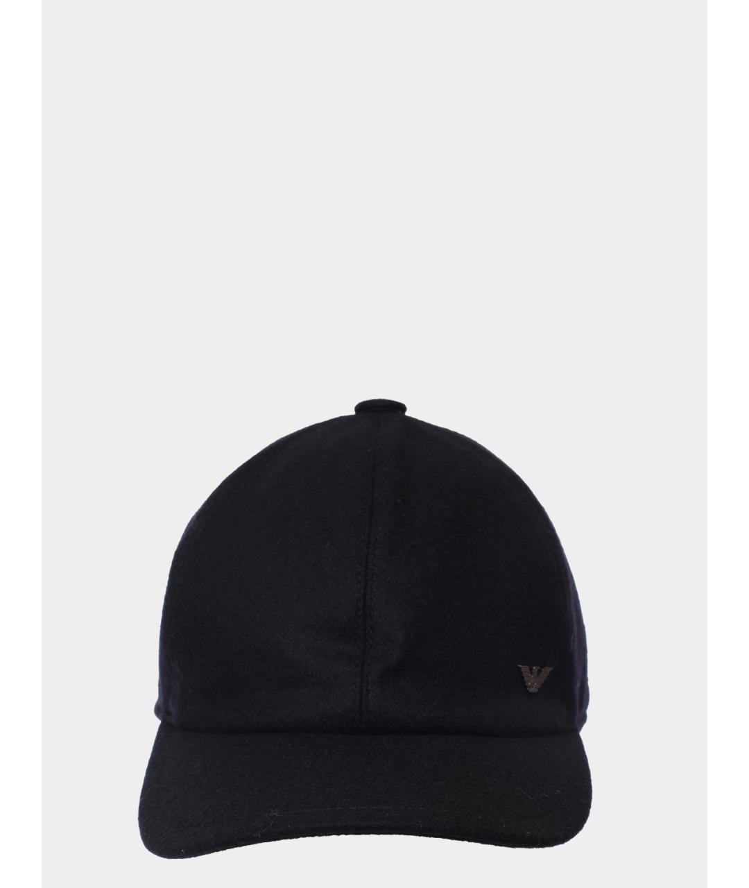 EMPORIO ARMANI Черная кепка/бейсболка, фото 3