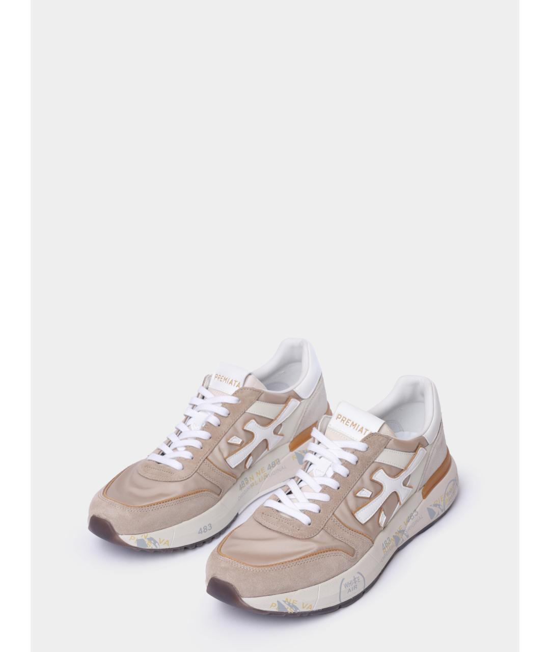 PREMIATA Текстильные низкие кроссовки / кеды, фото 2