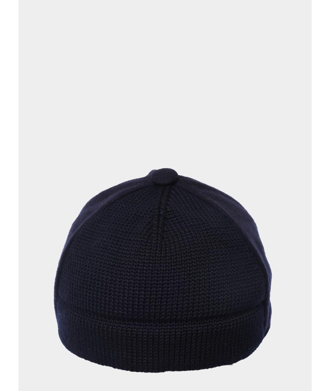 EMPORIO ARMANI Темно-синяя кепка/бейсболка, фото 4