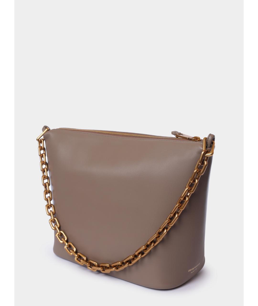 EMPORIO ARMANI Кожаная сумка через плечо, фото 2