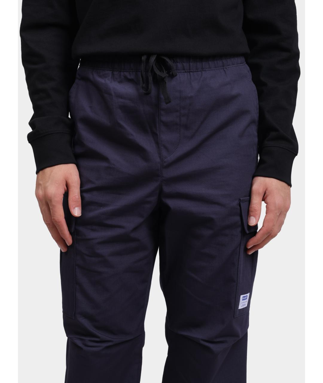 HUGO Хлопковые повседневные брюки, фото 4