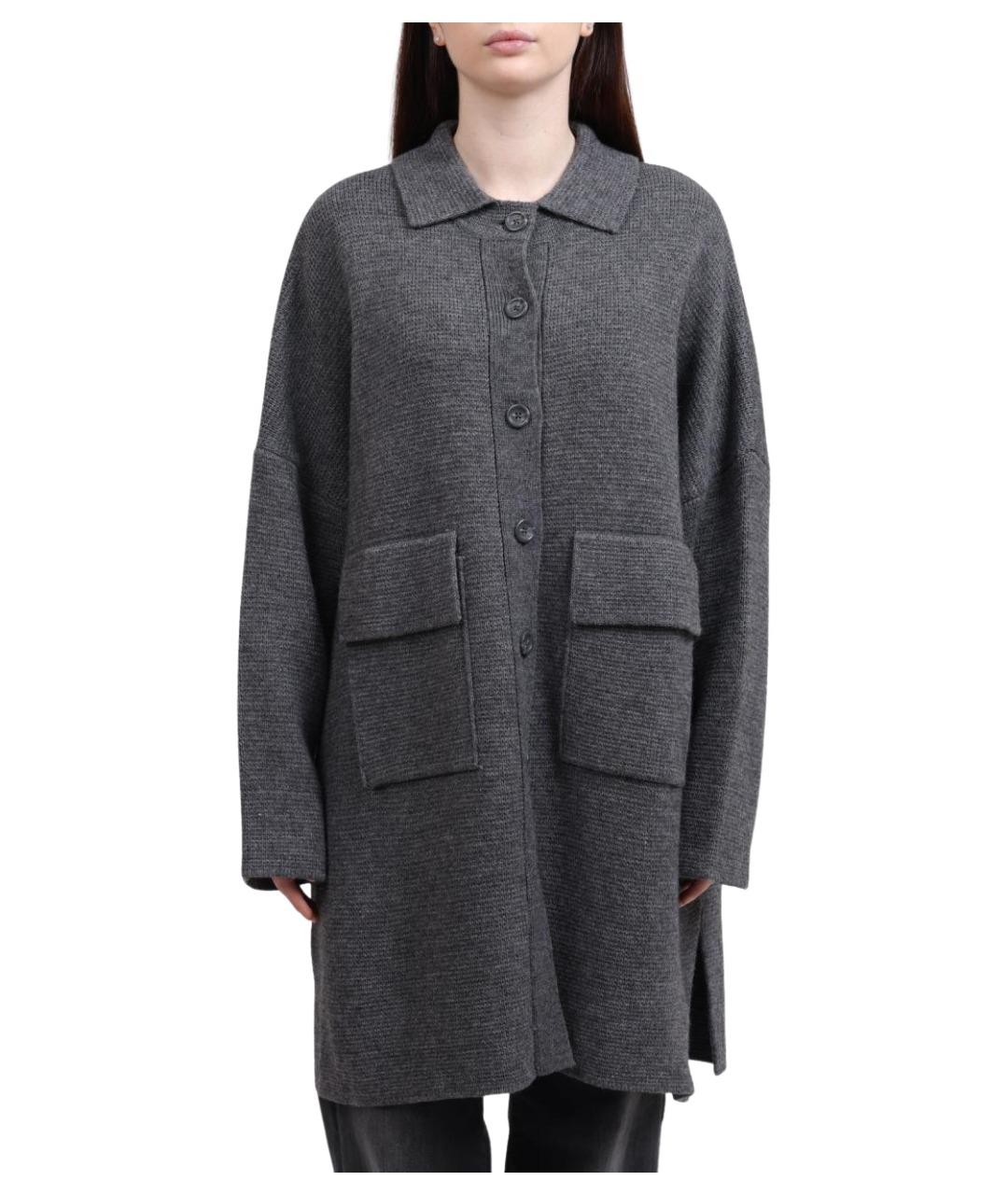 LIU JO Серый кардиган, фото 1