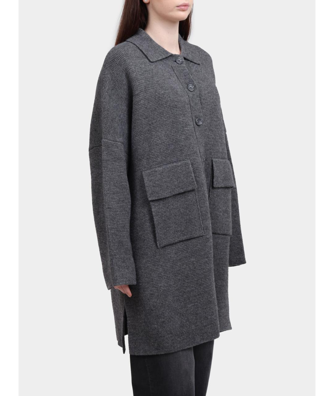 LIU JO Серый кардиган, фото 3