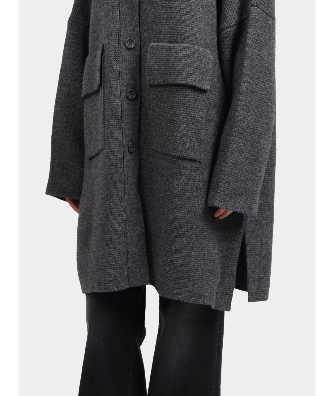 LIU JO Серый кардиган, фото 4