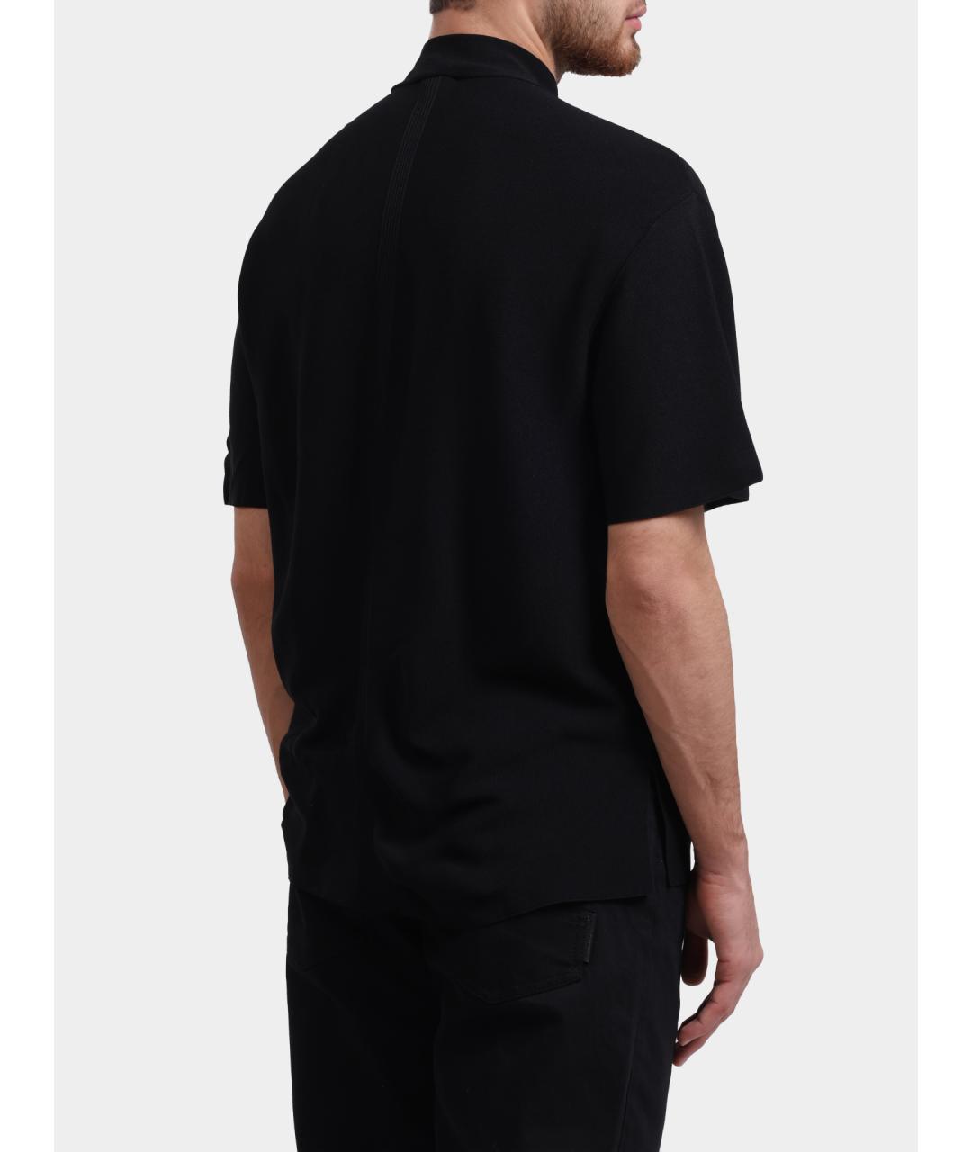 EMPORIO ARMANI Черная футболка, фото 4