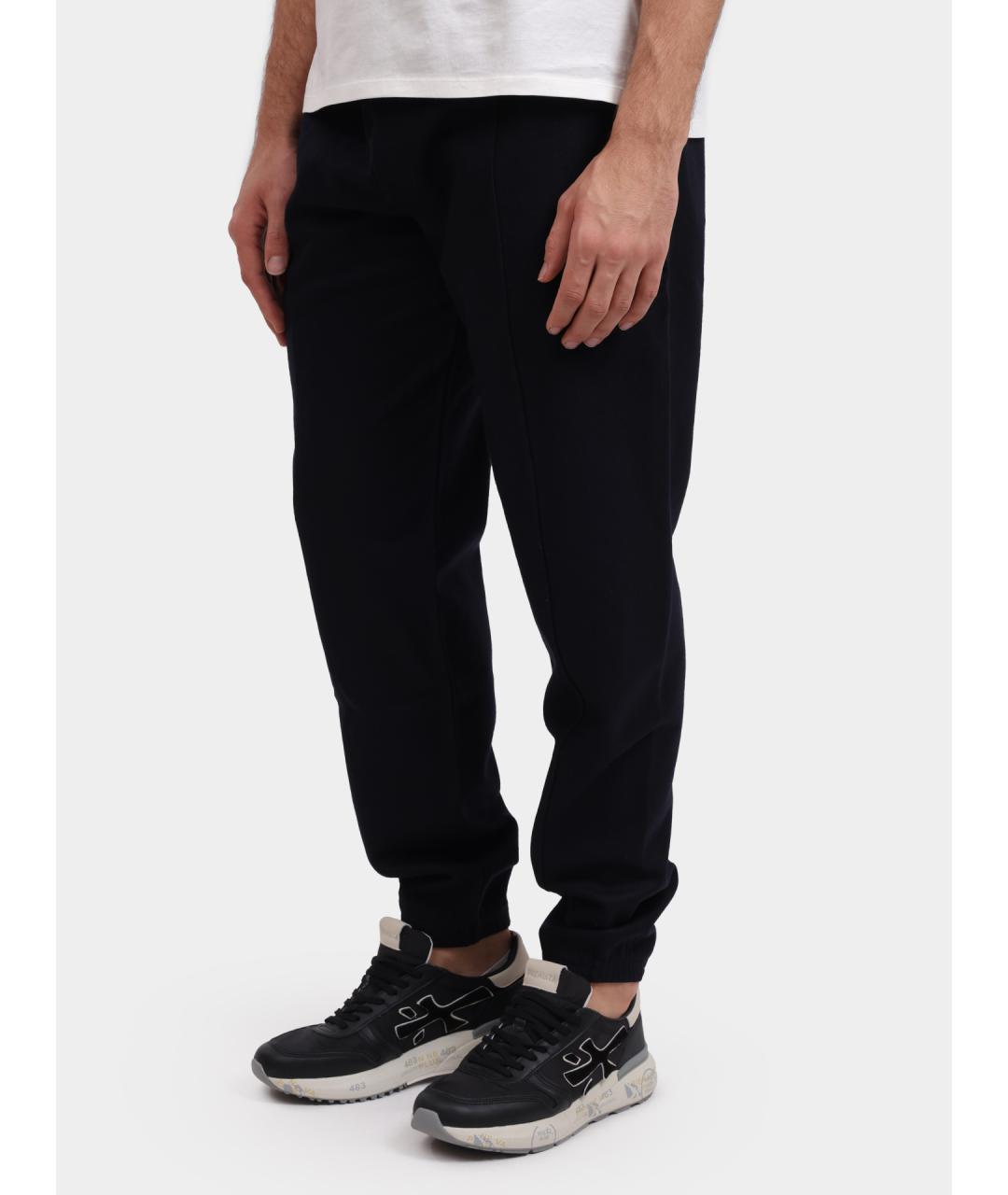 EMPORIO ARMANI Шерстяные повседневные брюки, фото 3