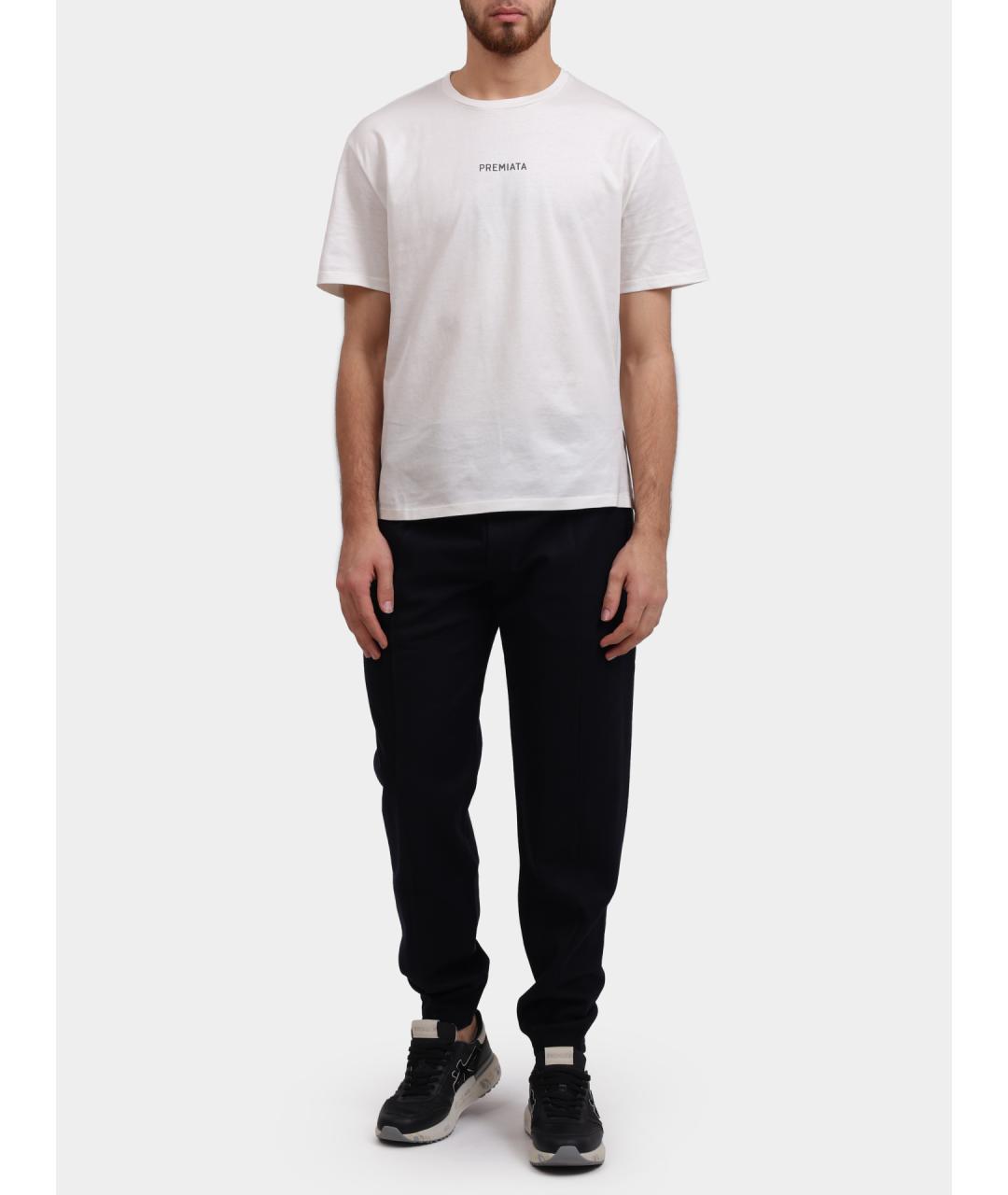 EMPORIO ARMANI Шерстяные повседневные брюки, фото 2