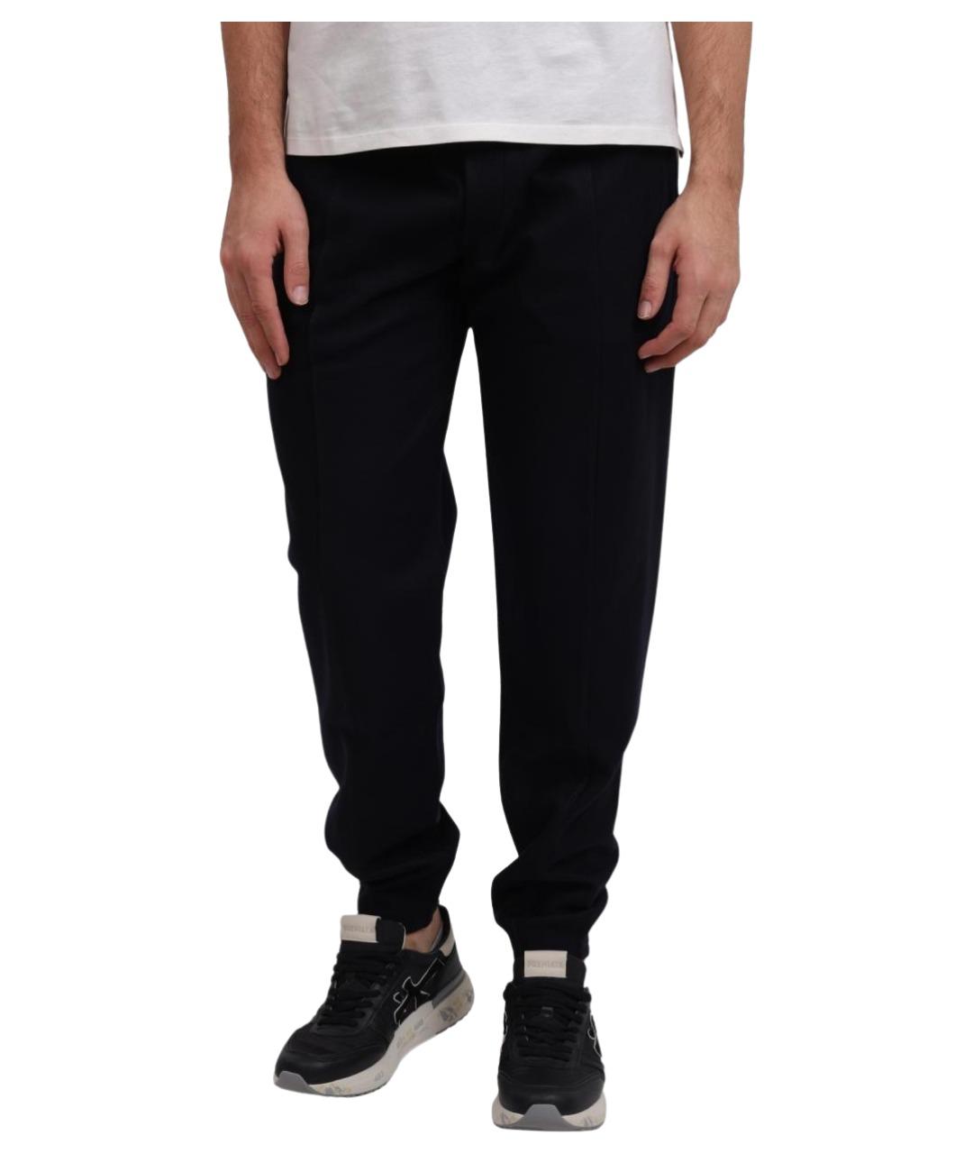 EMPORIO ARMANI Шерстяные повседневные брюки, фото 1