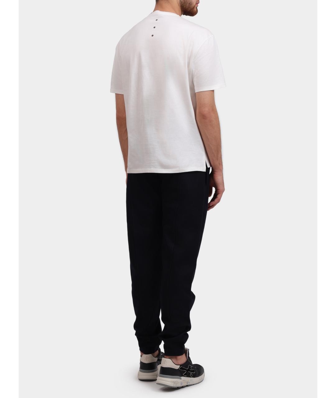 EMPORIO ARMANI Шерстяные повседневные брюки, фото 5