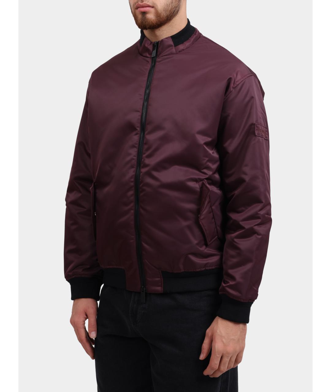 PREMIATA Бордовая полиамидовая куртка, фото 4