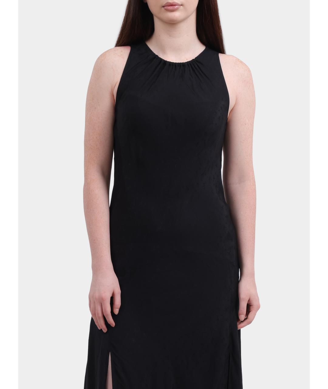 PINKO Черное повседневное платье, фото 2