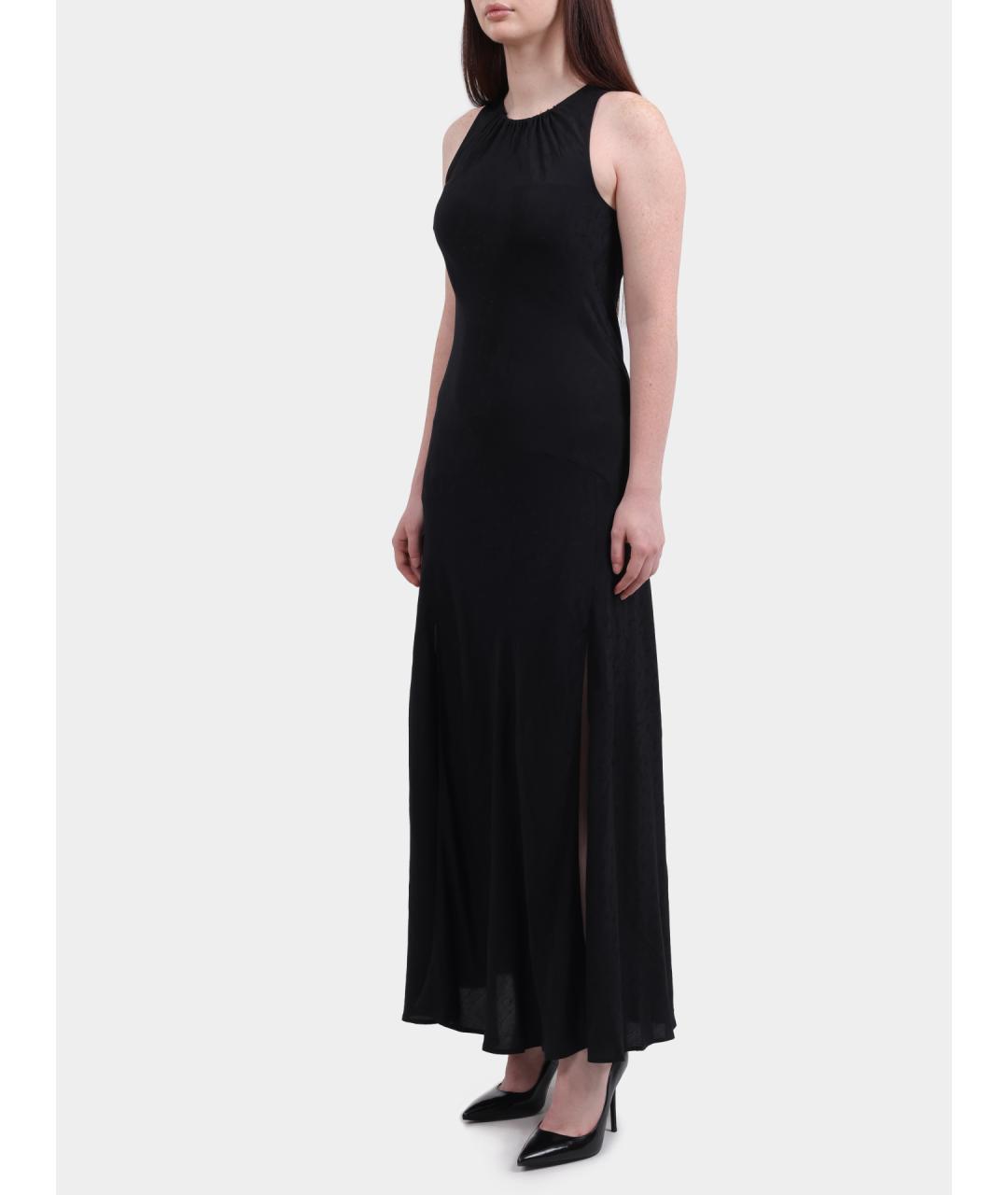 PINKO Черное повседневное платье, фото 3