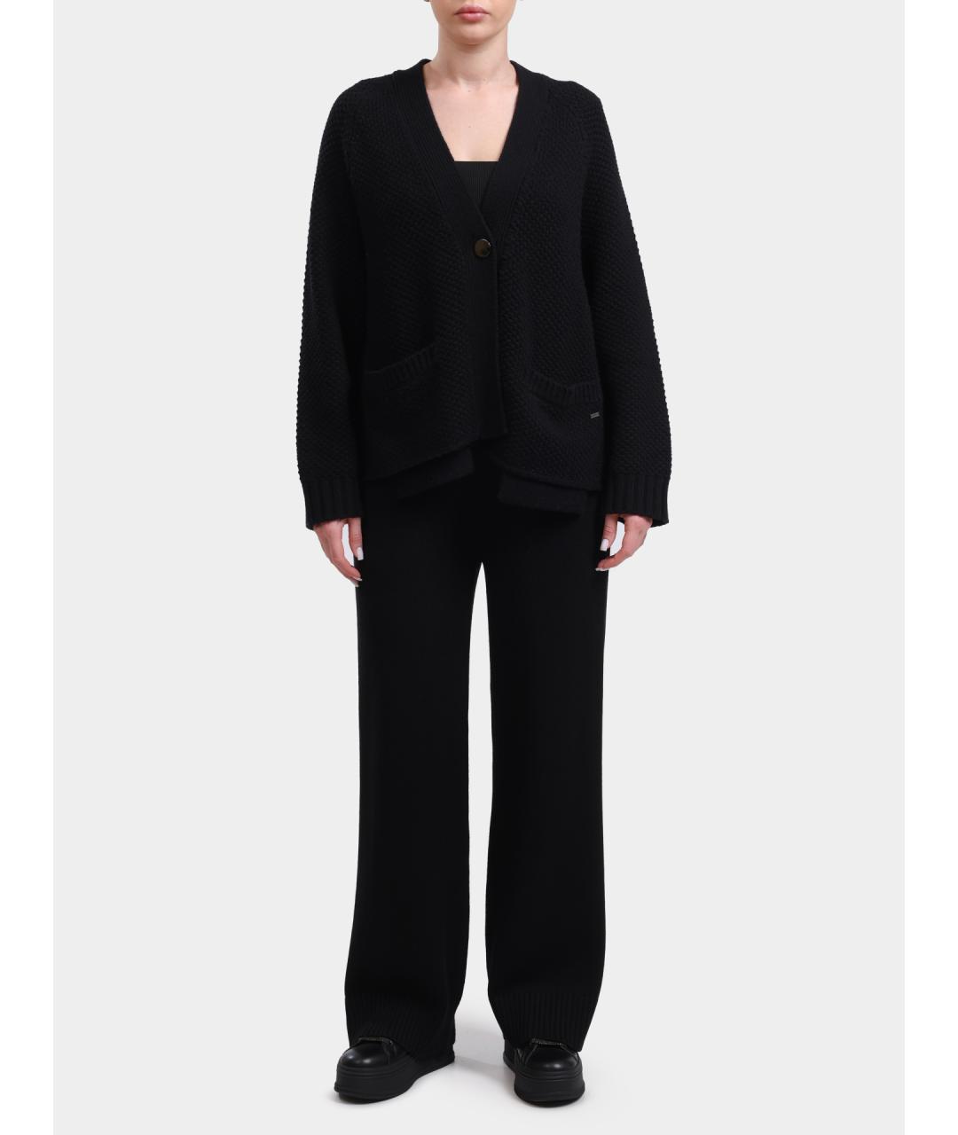 ARMANI EXCHANGE Черные прямые брюки, фото 2