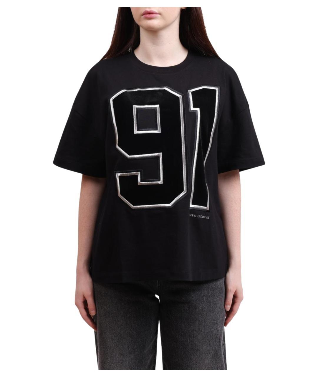 ARMANI EXCHANGE Хлопковая футболка, фото 1