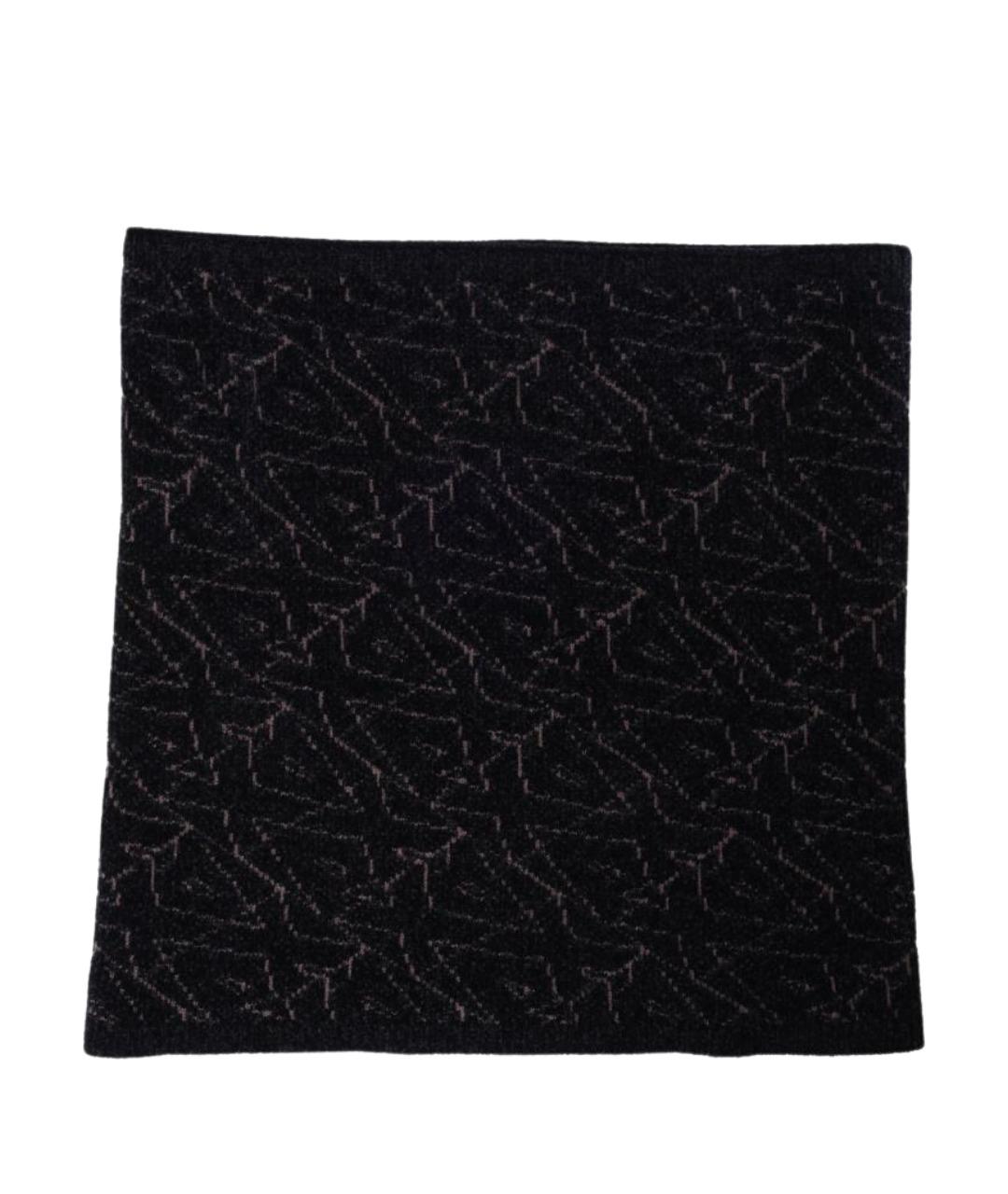 ARMANI EXCHANGE Черный шарф, фото 1