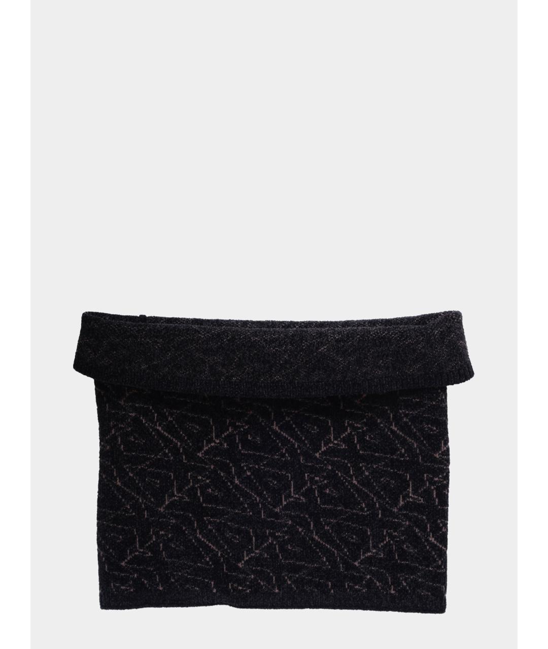 ARMANI EXCHANGE Черный шарф, фото 3