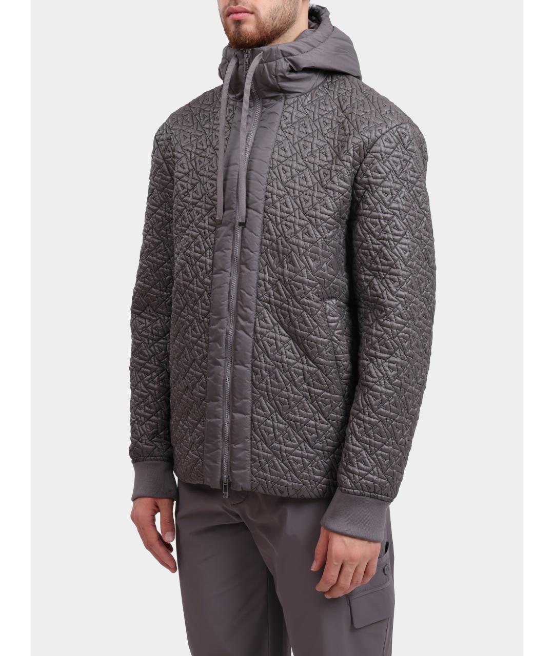 ARMANI EXCHANGE Серая куртка, фото 3