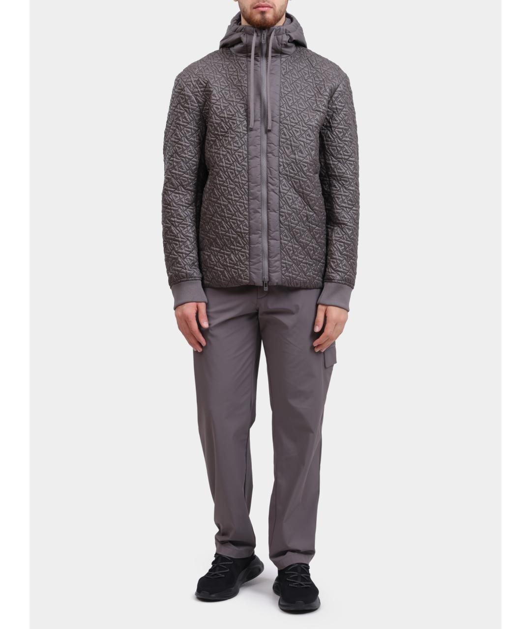 ARMANI EXCHANGE Серая куртка, фото 2