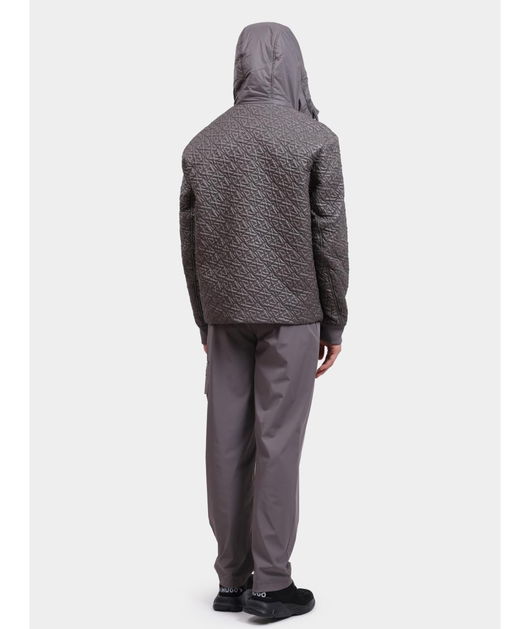 ARMANI EXCHANGE Серая куртка, фото 4