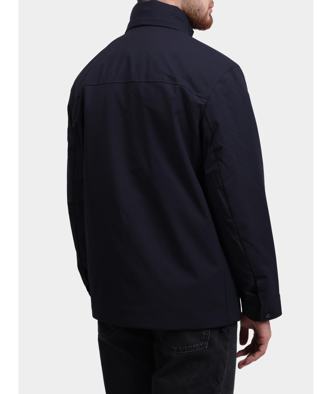 ARMANI EXCHANGE Темно-синяя куртка, фото 4