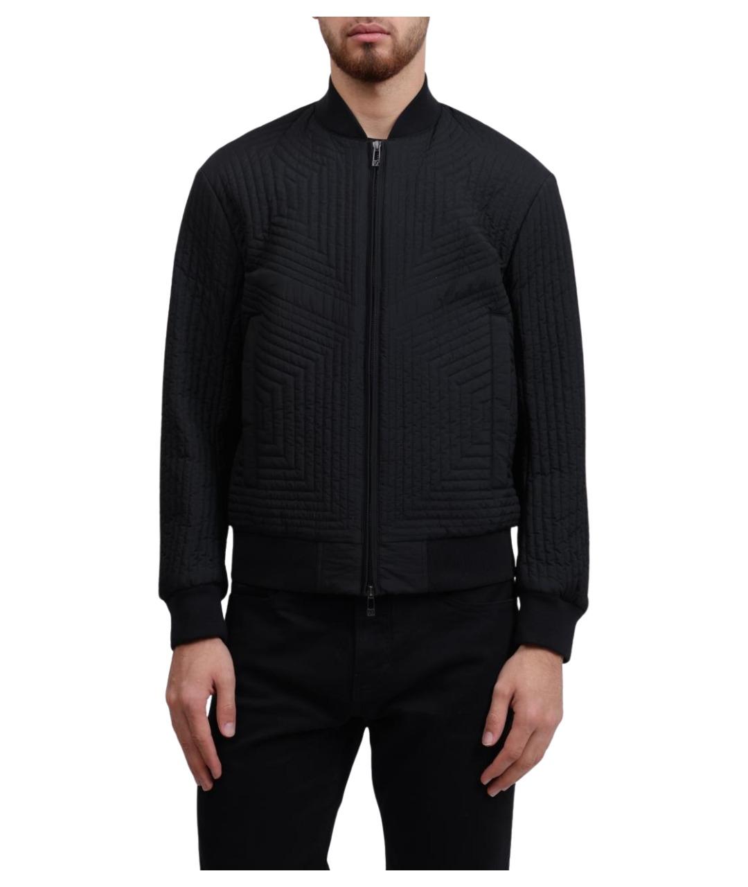 ARMANI EXCHANGE Черная полиамидовая куртка, фото 1