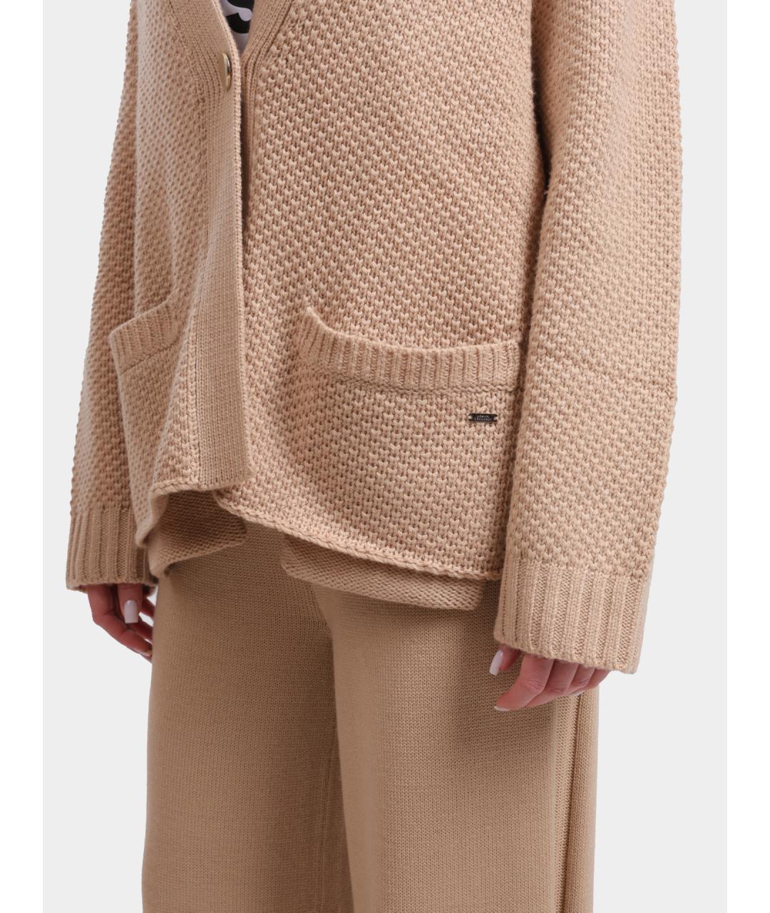 ARMANI EXCHANGE Бежевый кардиган, фото 4