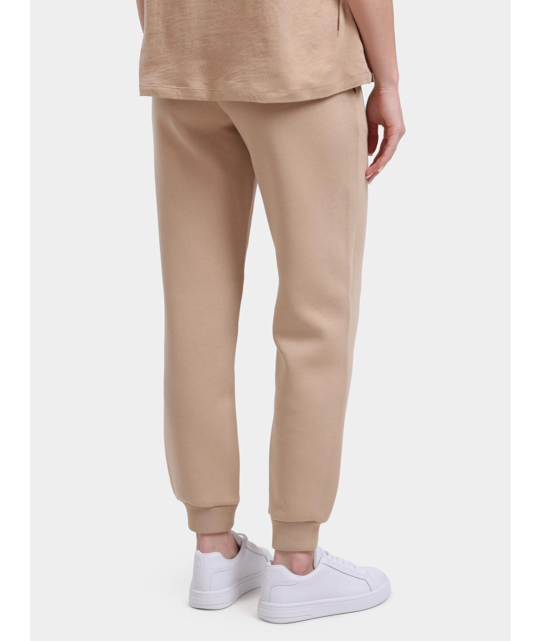 ARMANI EXCHANGE Бежевые прямые брюки, фото 5