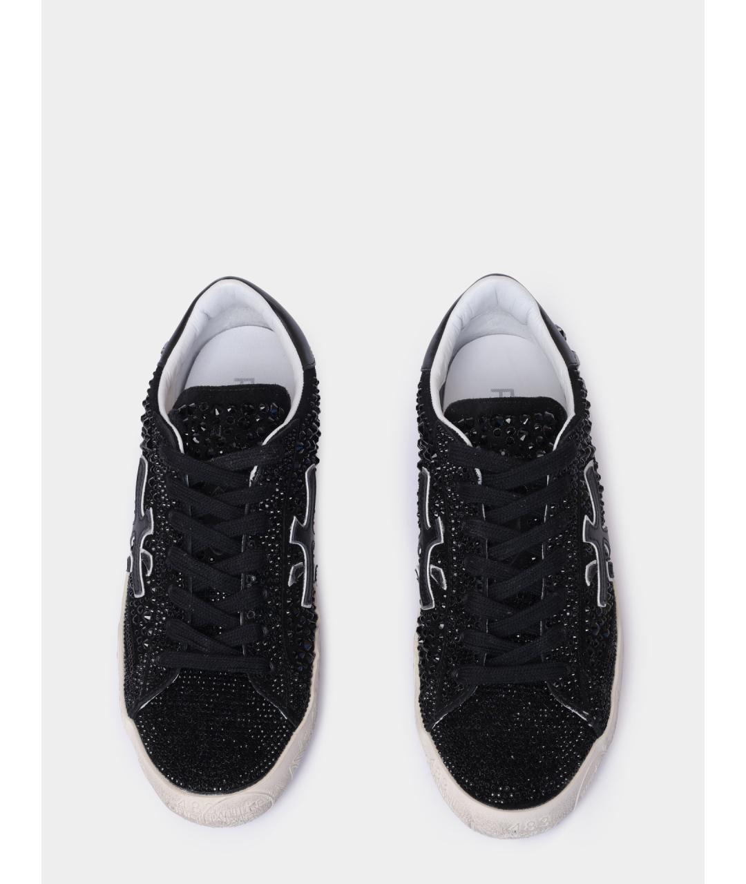 PREMIATA Черные замшевые кеды, фото 3