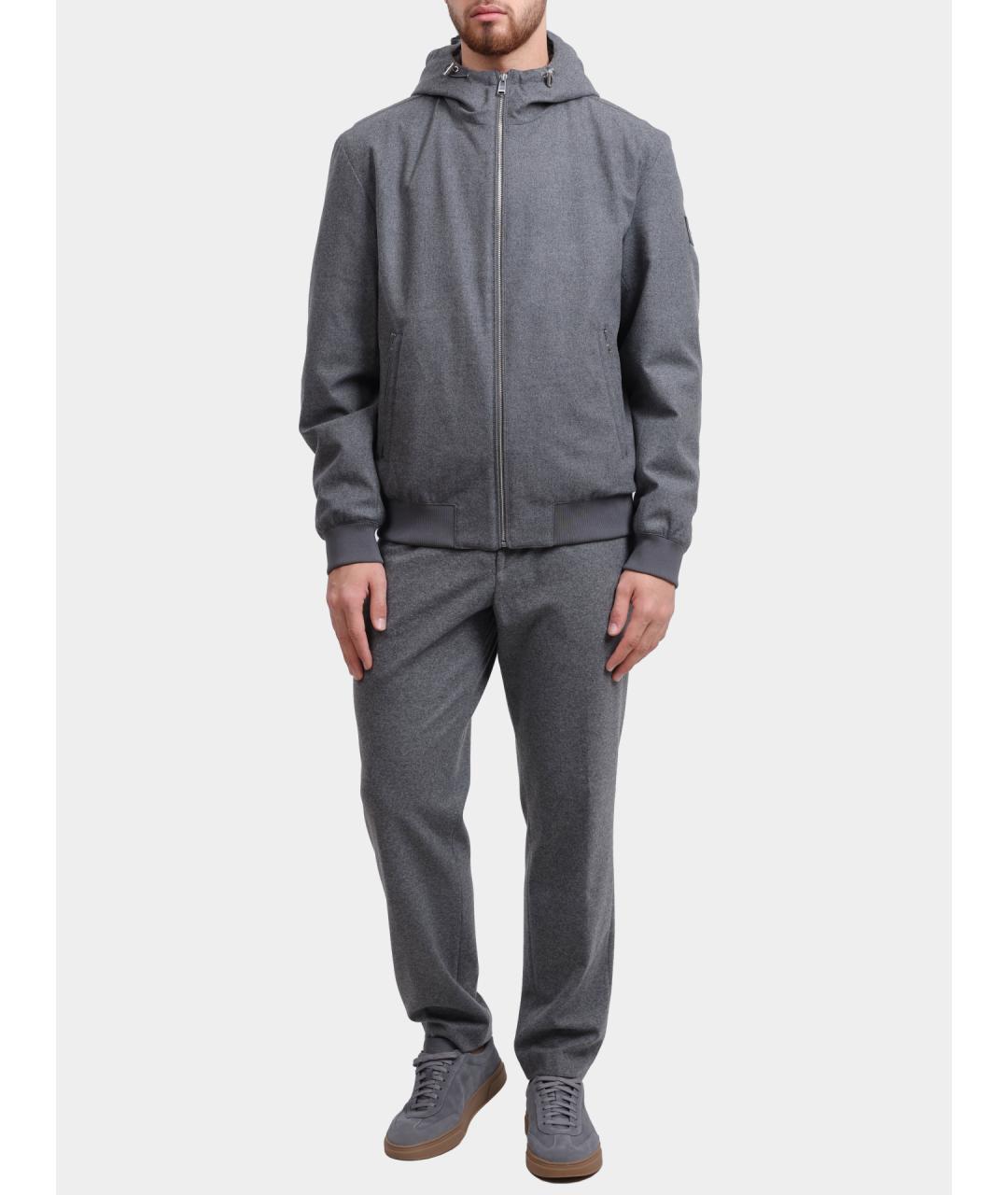 HUGO BOSS Серая куртка, фото 2